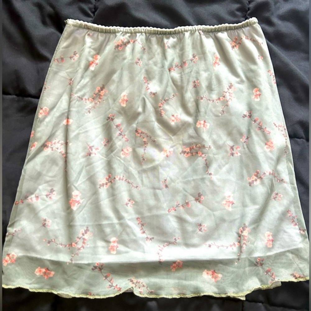 Cottage-core Floral Skirt
